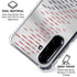 South Korea Soccer Flag Galaxy A36 5G Clear Case